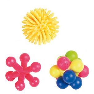 Flamingo Juna Rubber Cat Toy 3pcs - OS